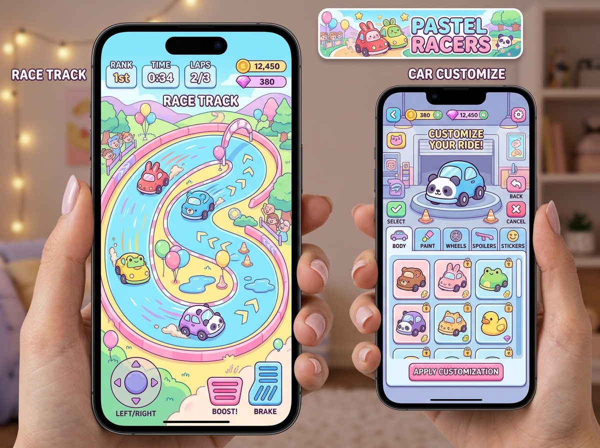 Turbo Kart Clash — jeu de course